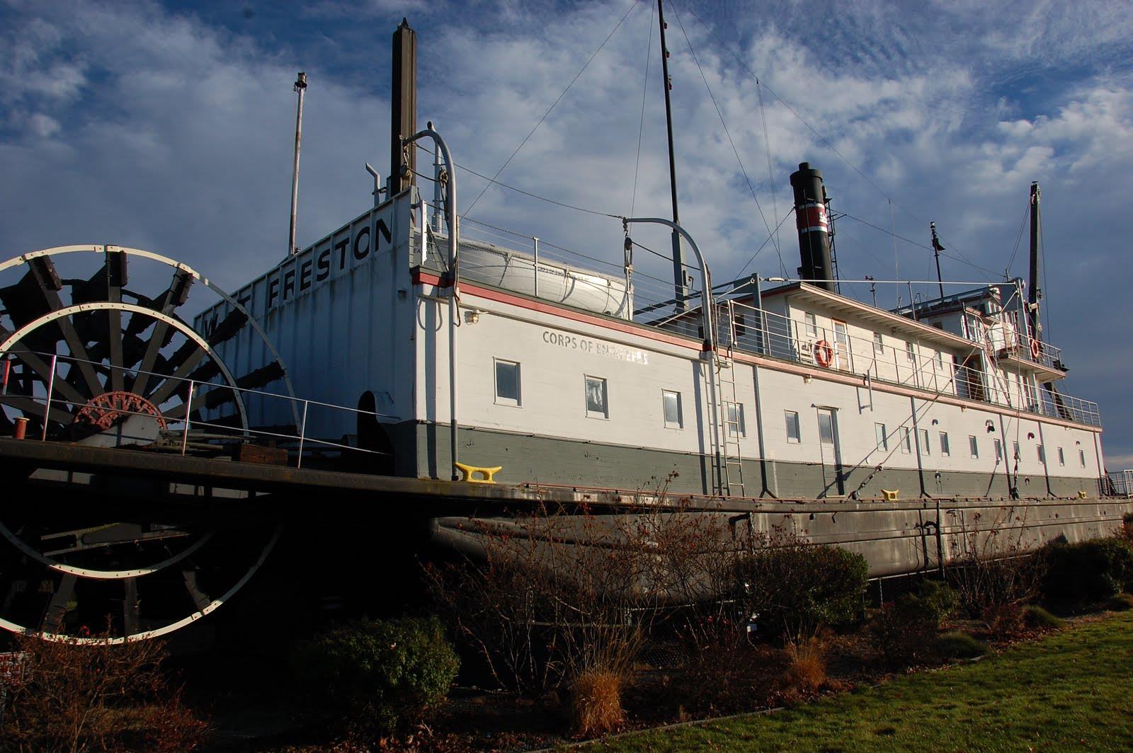 W.T. Preston Sternwheeler Snagboat