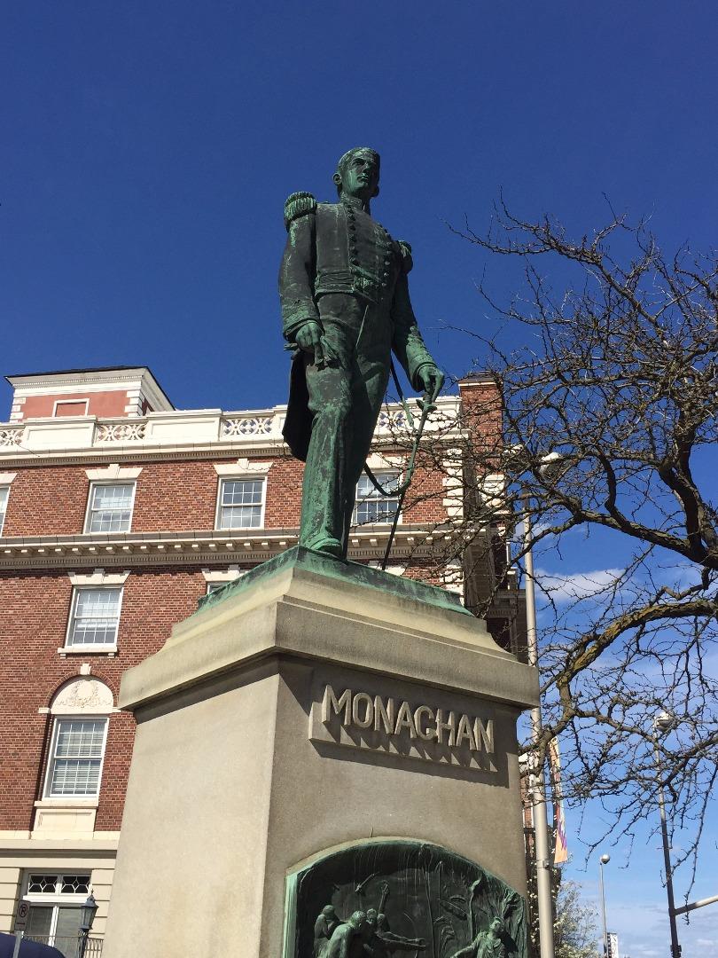 Monaghan Statue - part of Heritage Walk