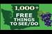1000  Free Things 4 U 2 See/Do in Washington State